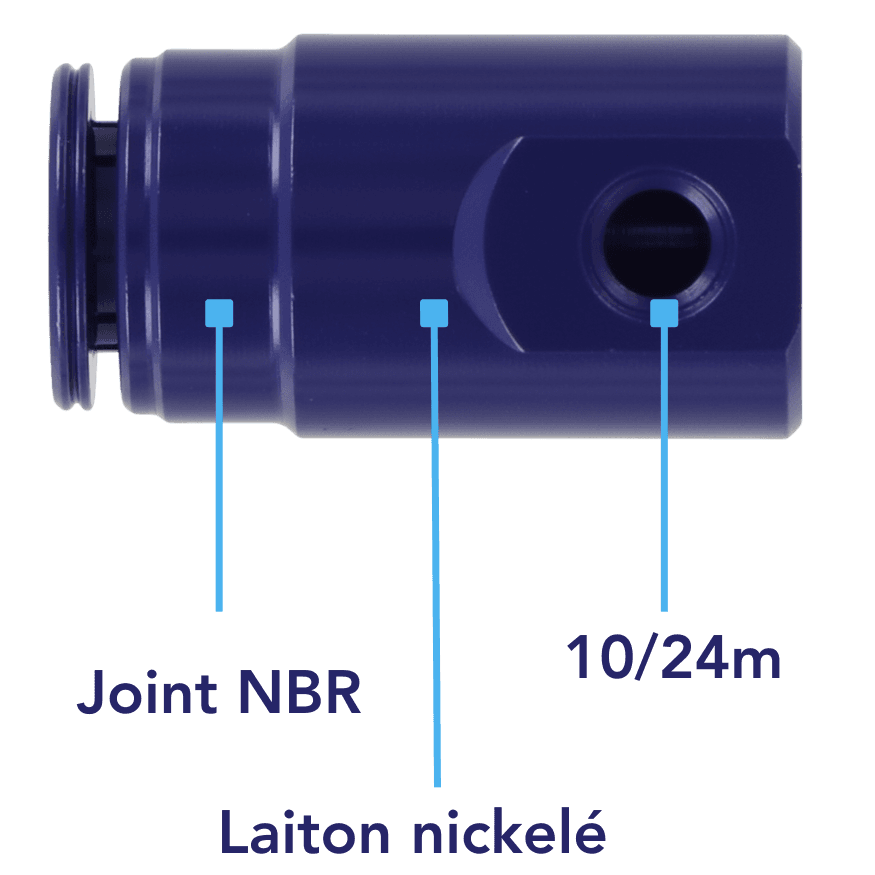 embout porte buse latéral