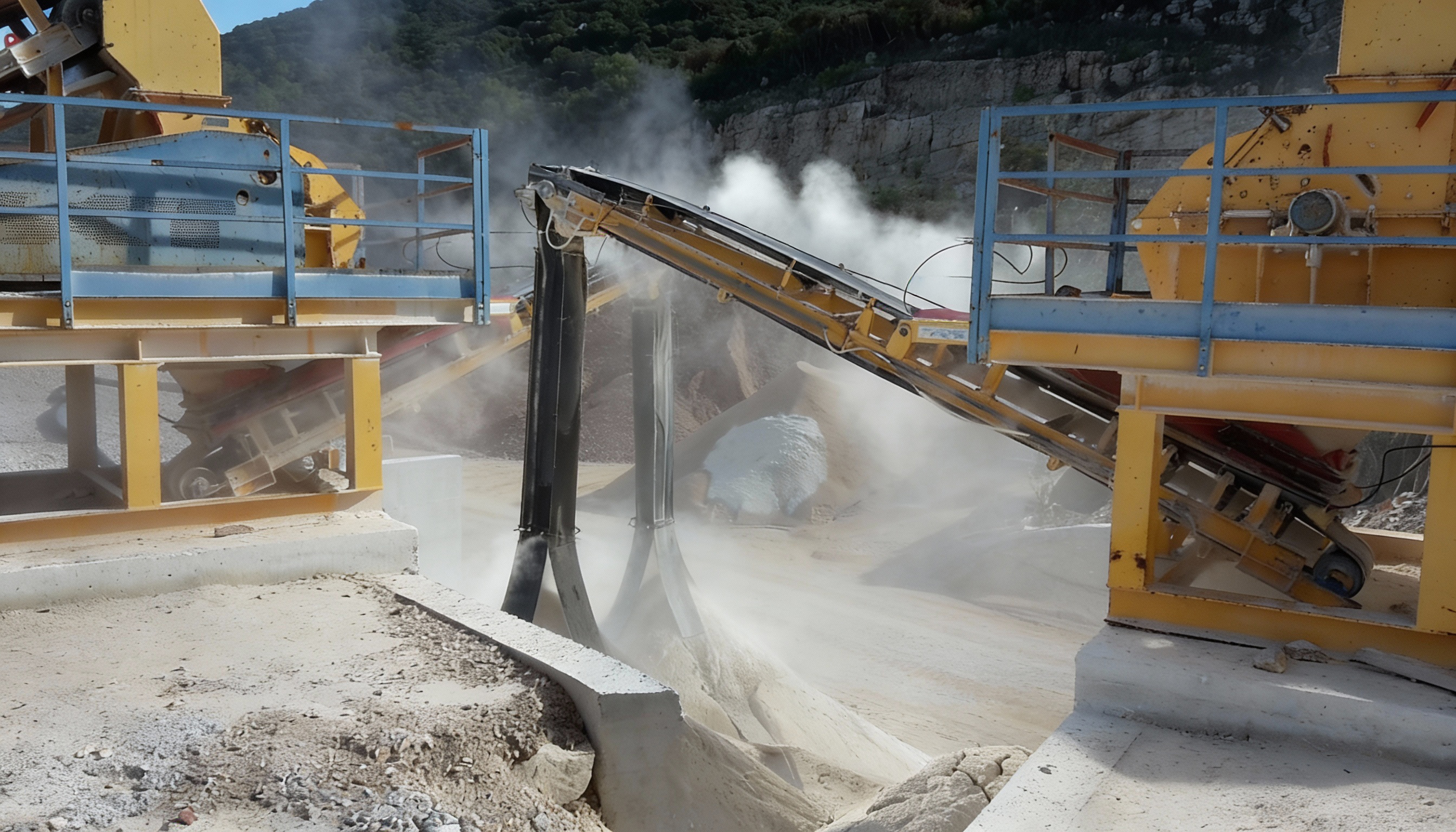 brumisation abattage poussière carrière